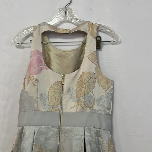 ELIZA J FLORAL JACQUARD FIT & FLARE NWT DRESS‎ SIZE 6 - Picture 2 of 10